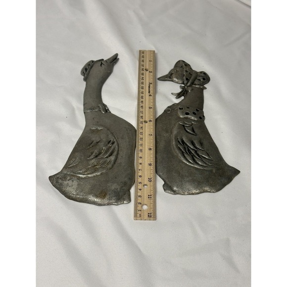 metal goose geese wall hanging home decor - Picture 6 of 7